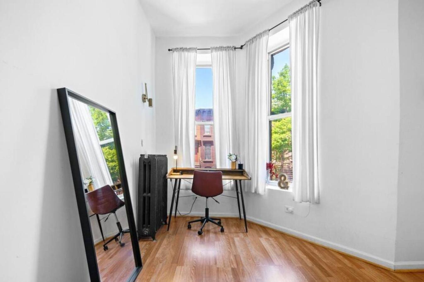 Apartamento Renovated 3br With Private Backyard In Bed-stuy Nova York